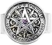 Produktbild Wiccan Ring, Pentagramm, heidnischer Schmuck, Vintage-Kunst, Fotoschmuck
