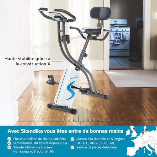 Vélo d'appartement pliable pour perdre du poids et tonifier le corps - 7