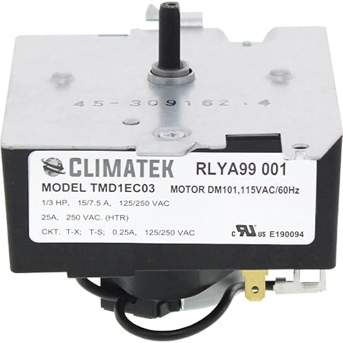 ClimaTek Temporizador de secadora actualizado que reemplaza GE General Electric Hotpoint WE4M533 WE4M364