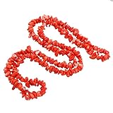 Schlicht und stilvoll. Diese schöne Korallen-Halskette ist für alle Anlässe geeignet. Tragen Sie sie, lieben Sie sie, schätzen Sie sie.