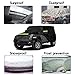 JZAHYUK Waterproof Car Cover for Jeep Wrangler 2 Door, All Weather for Jeep Rain Cover for Automobiles, Outdoor Full Exterior for Jeep Covers Fits JK JL YJ TJ