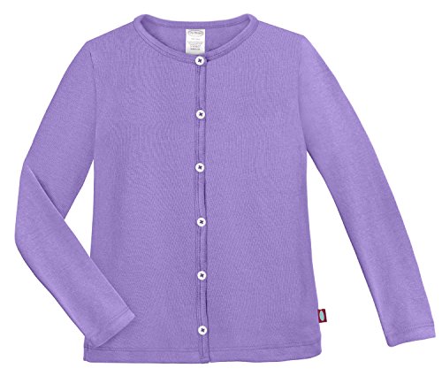 Image of City Threads Girls Cardigan Top Button Down Sweater Layering School Play for Sensitive Skin SPD Sensory Friendly