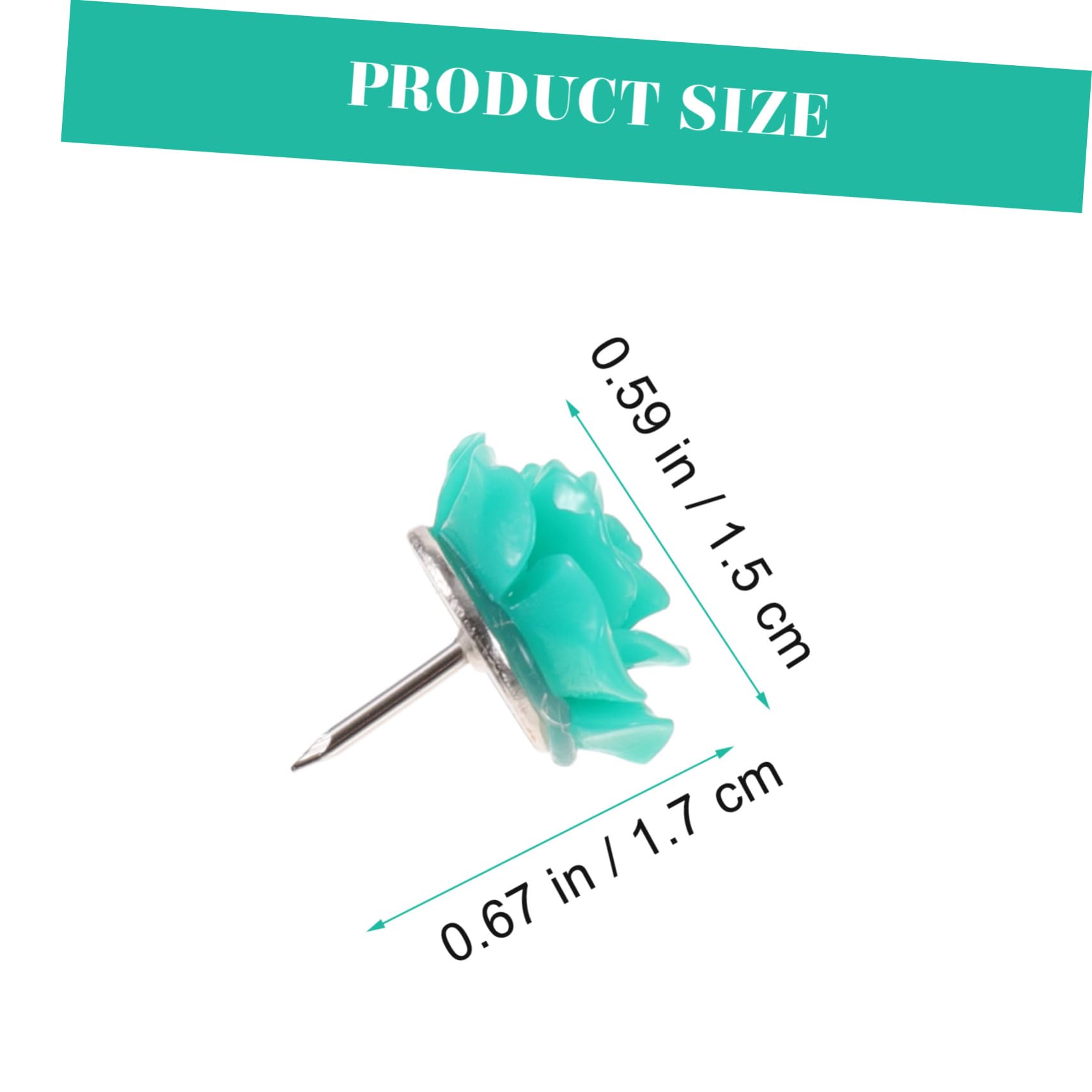 SHINEOFI 120piezas Chinchetas Forma De Flor Push Multifuncionales De Colorida para Tablones De Anuncios y Mapas Suministros De Oficina y Manualidades