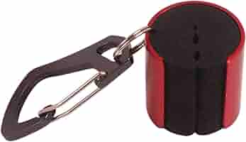 2 Clips Réglables Pour Canne à Pêche – En Alliage Aluminium, Diamètre 2-11 Mm, Avec Porte-clés – Idéal Pêcheur Nomade