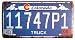 ERLOOD Colorado 11747P1 Retro Vintage Home,Bathroom and Bar Wall Decor Car Vehicle Auto License Plate Tin Sign Embossed Tag Size Home Pub Bar Decor 6 X 12