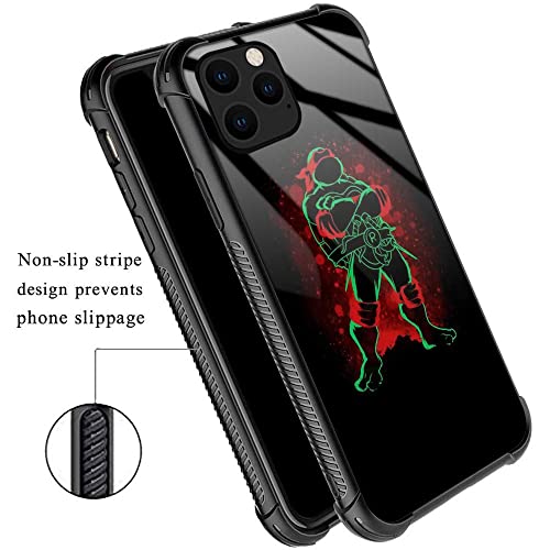 Djsok Compatible Iphone 11 Pro Case Ninja Turtle Pattern,Case For Boy Girl Hard Glass Anti-Scratch Cover [6Ft Drop Tested] Shockproof Non-Slip Tpu Case Compatible With Iphone 11 Pro-5.8Inch #TOP2