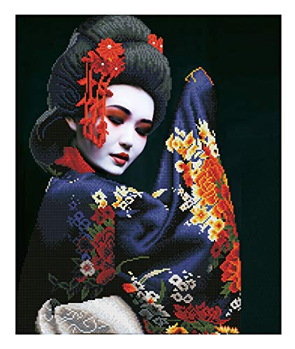 DIAMOND DOTZ Kyoto Beauty Diamond Painting Kits for Adults - Diamond Art Kits a Relaxing Creative Craft Kit with Dotz Gems 19x23