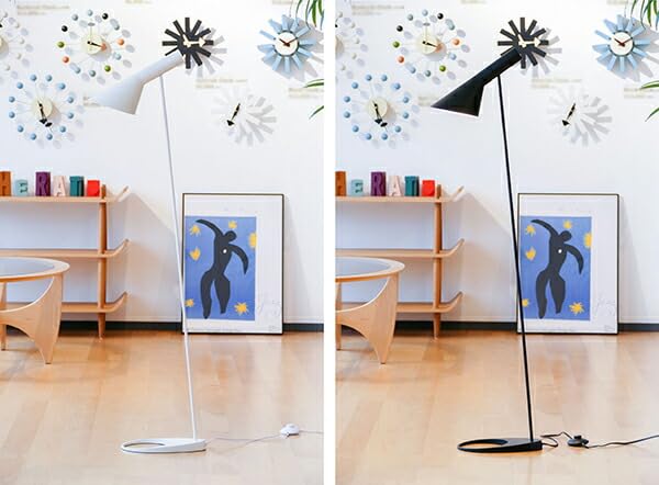 Amazon.co.jp : AJ フロアランプ【デザイナー：アルネ・ヤコブセン