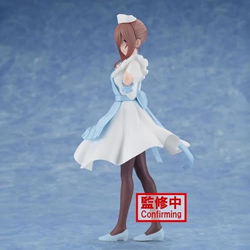 Miniatura 4 de Banpresto Película La Quintaesencia Quintillizos Kyunties Miku Enfermera Figura 7.1 in