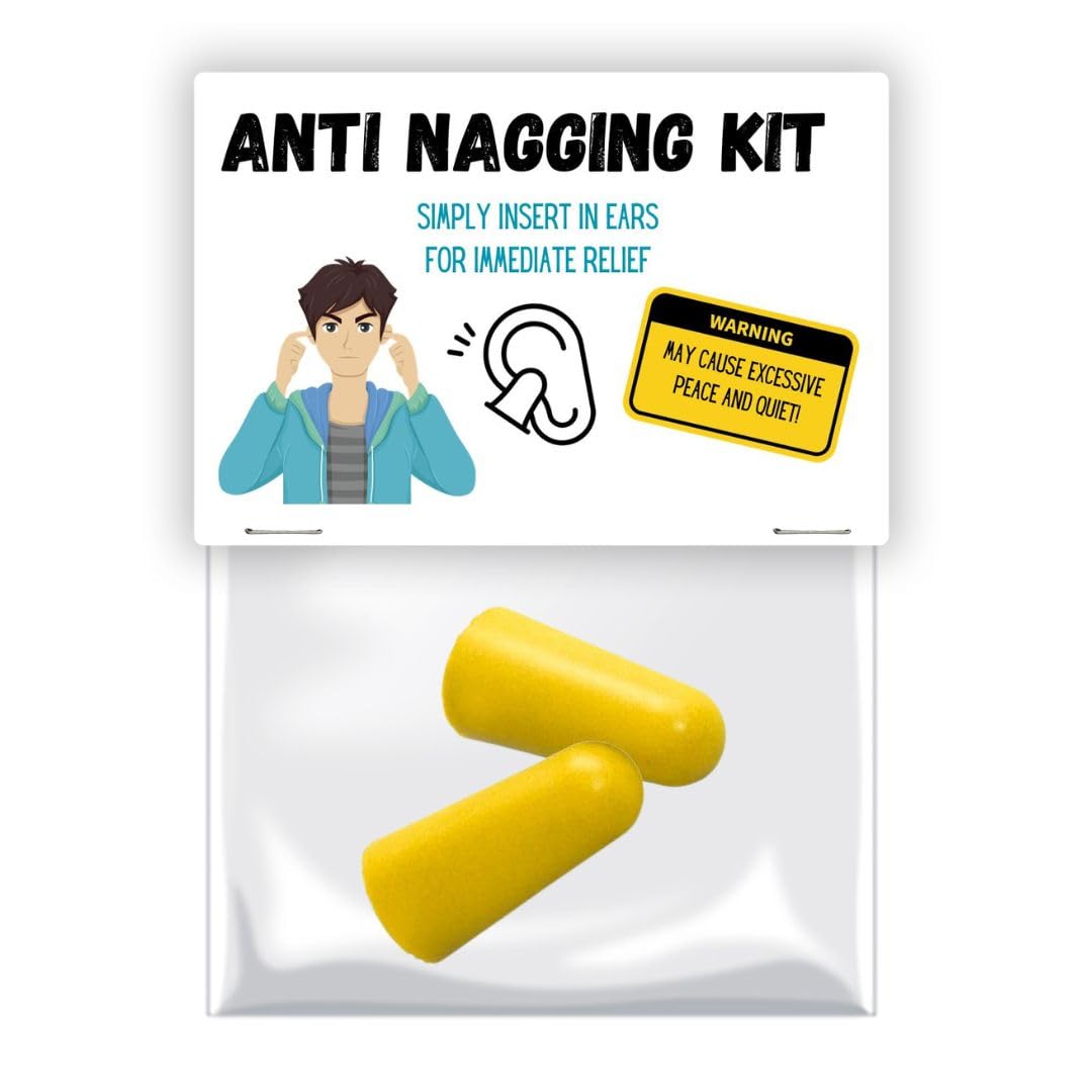 Novelty Joke Gift | Secret Santa | Funny Birthday Gift | Stocking Filler (Anti-Nag Kit)