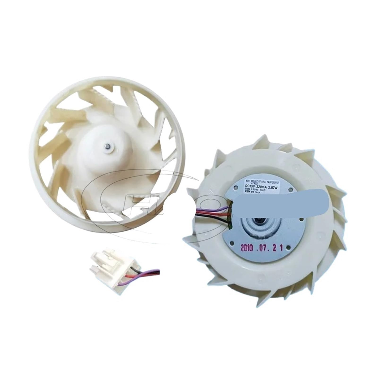 Moteur de ventilateur à courant continu EAU36179301 pour appareil