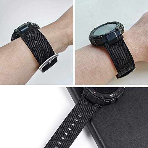 Pulseira de substituição de nylon da Sikai, compatível com o relógio inteligente T-Rex da Amazfit, r