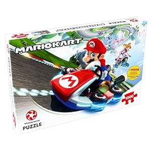 Puzzle Mario Kart Funracer - 1000 Pièces - Winning Moves