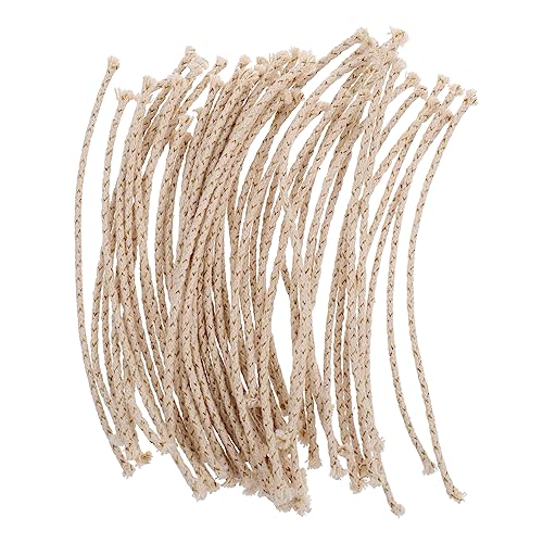 VILLCASE DIY Craft Candles Essential 50pcs Pure Wick Thread Lamp Wick Rope Lamp Core Thread