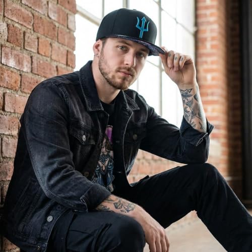 Image of Capiche [99+ Variations Snapback Cap Men's Cap - Baseball - Hat - Art - Unisex - Visor - Men - One Size - Tattoo - Men - Women