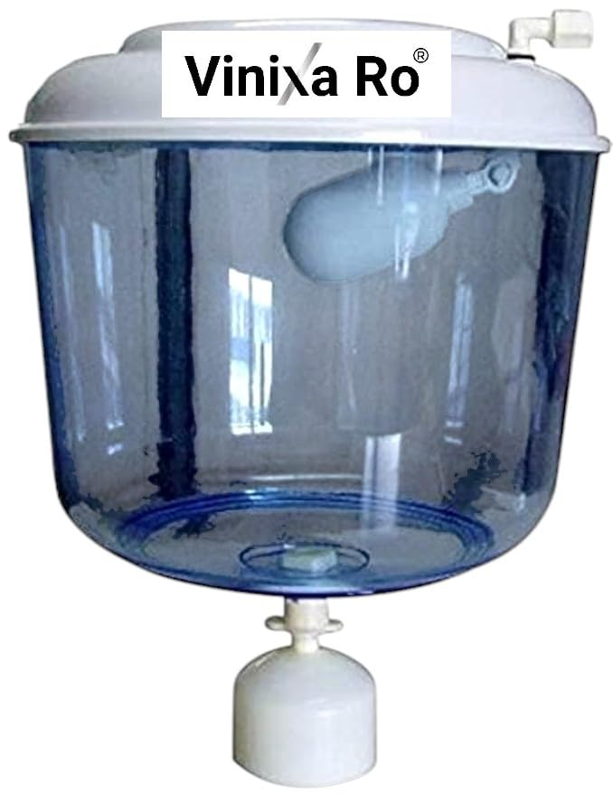 Ro Water Dispenser Jar With Float Valve Ro Water Bottles - 4Liters, Multicolor