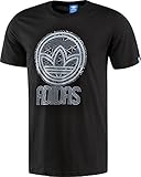 adidas Originals Mens Circle Trefoil Graphic Tee