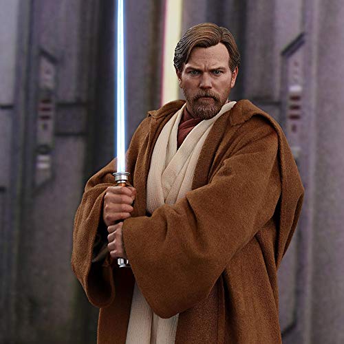 Star Wars Revenge of the Sith Movie Masterpiece Obi-Wan Kenobi Collectible Figure MMS477 [Deluxe Version]