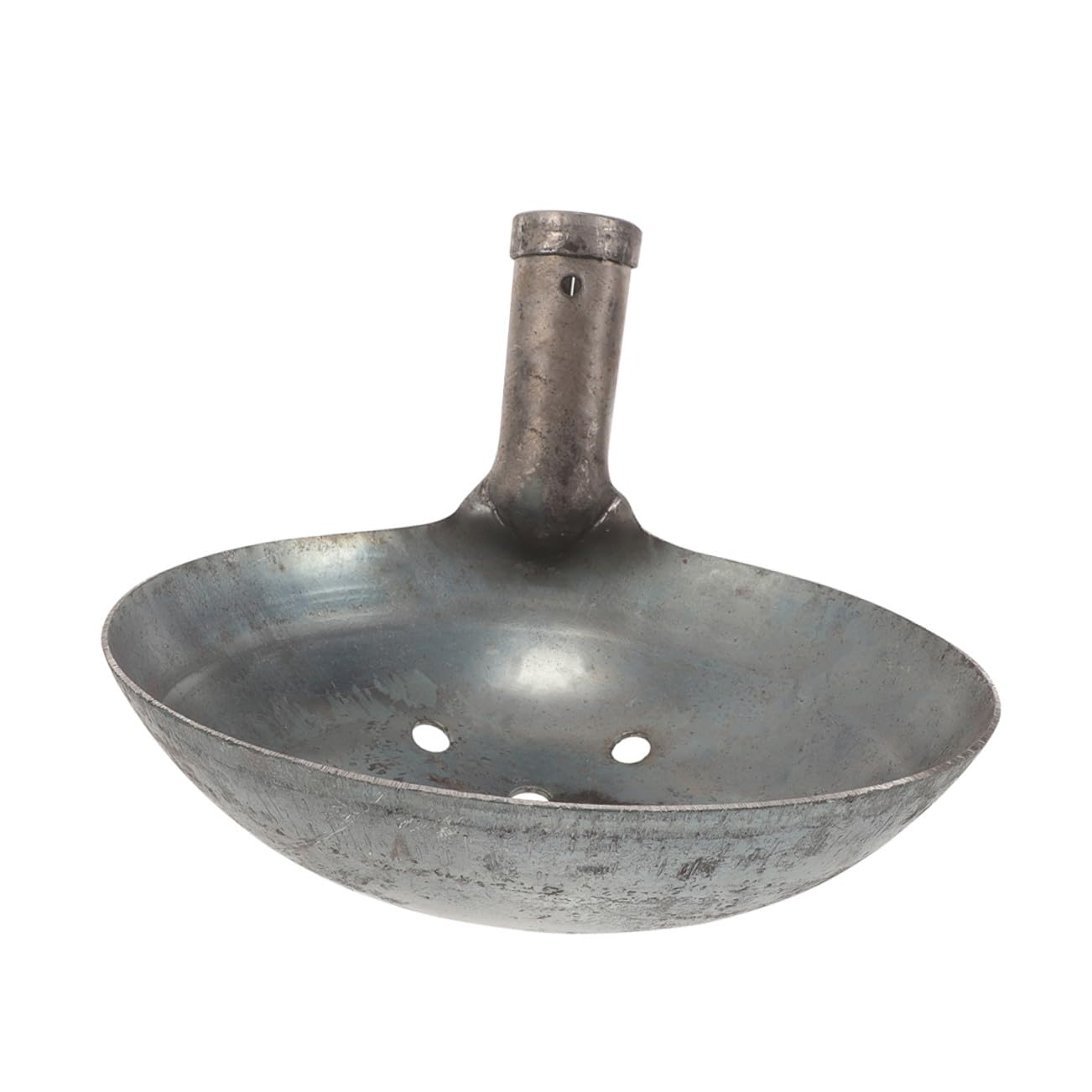 Toyvian Pala para Estiércol Metálica Cucharón Grande de Metal para Tamizar Estiércol Pala Reutilizable para Jardín y Limpieza de Desechos