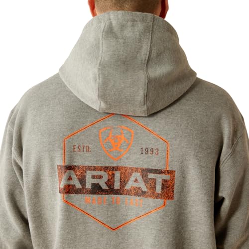 ARIAT mens Bold Hex Hoodie4
