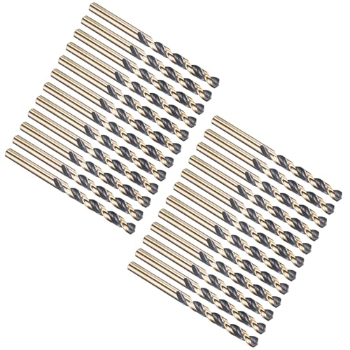 Foret à tige droite M2 PATIKIL lot de 24 pour perforer l'acier inoxydable