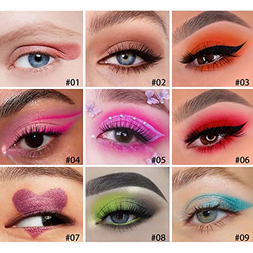 Wismee Eyeshadow Stick Makeup Cosmetics Stick Cream Eyeshadow Stick Pencil Shimmer & Matte Eyeshadow Stick For Eye Makeup Eye Brightener Christmas Birthday Gifts For Women #20 #TOP5