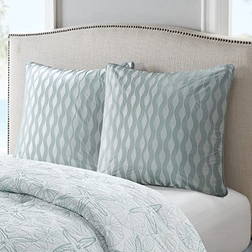 Harbor House Euro Sham, Cotton, Blue, 26" x 26", 66 x 66 cm (Pack of 1) - Image 2