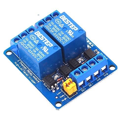 Module de relais 3V 3.3V à déclencheur haut bas et optocoupleur pour carte de prototypage