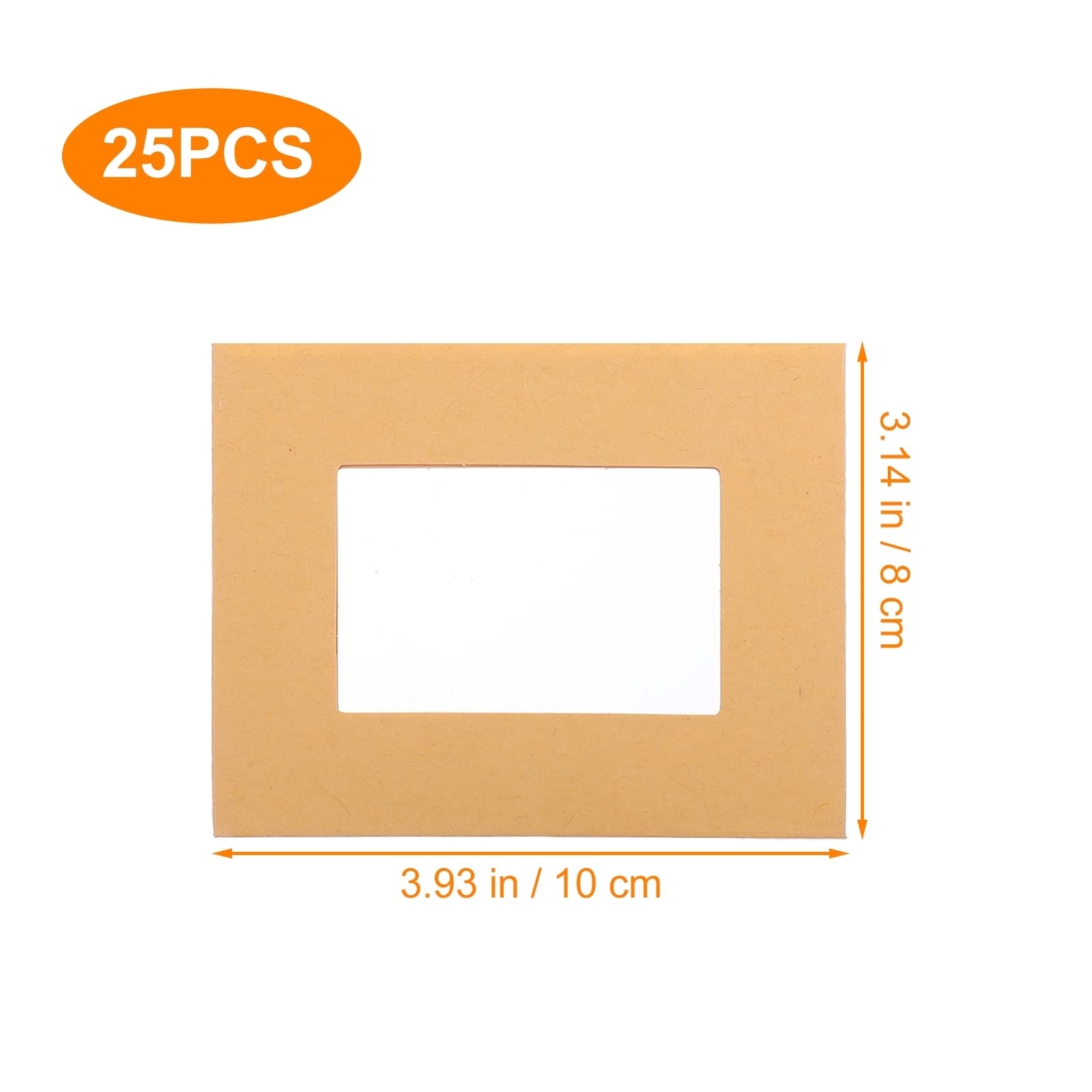 SEWACC 75 Stk Transparentes Kraftpapier Durchsichtige Umschläge Büroordner Umschläge Aus Kraftpapier Dokumentenordner Durchsichtige Umschlagtasche Aufbewahrungstasche Für Münzen Khaki
