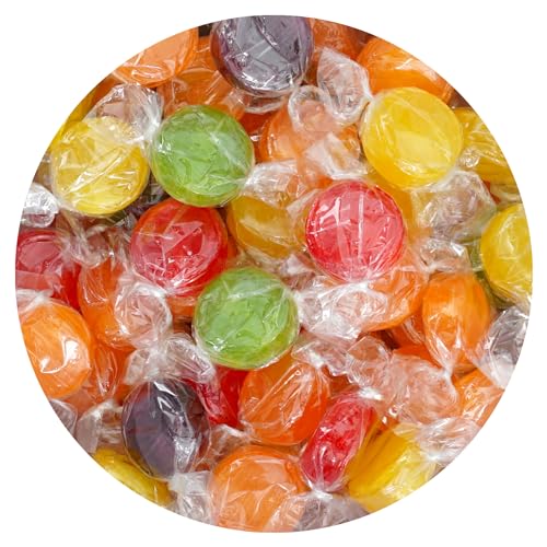 Atomic Fireballs Assorted Fruit Hard Candy, 1 Pound Bulk Candy (Approx. 75 pcs.), Individually Wrapped Hard Candy,...