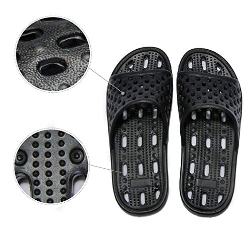 Image of WOTTE Shower Sandals Women Quick Drying Bath Slippers Non Slip Dorm Shoes