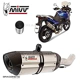 SUZUKI DL V-STROM 650 Auspuff MIVV Suono 2007-2011 + Kat
