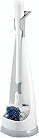 Unger No-Drip Toilet Brush Set with Flexible Neck & Portable Caddy - Non-Scratch Bristles for Tough Stains & Rim Cleaning