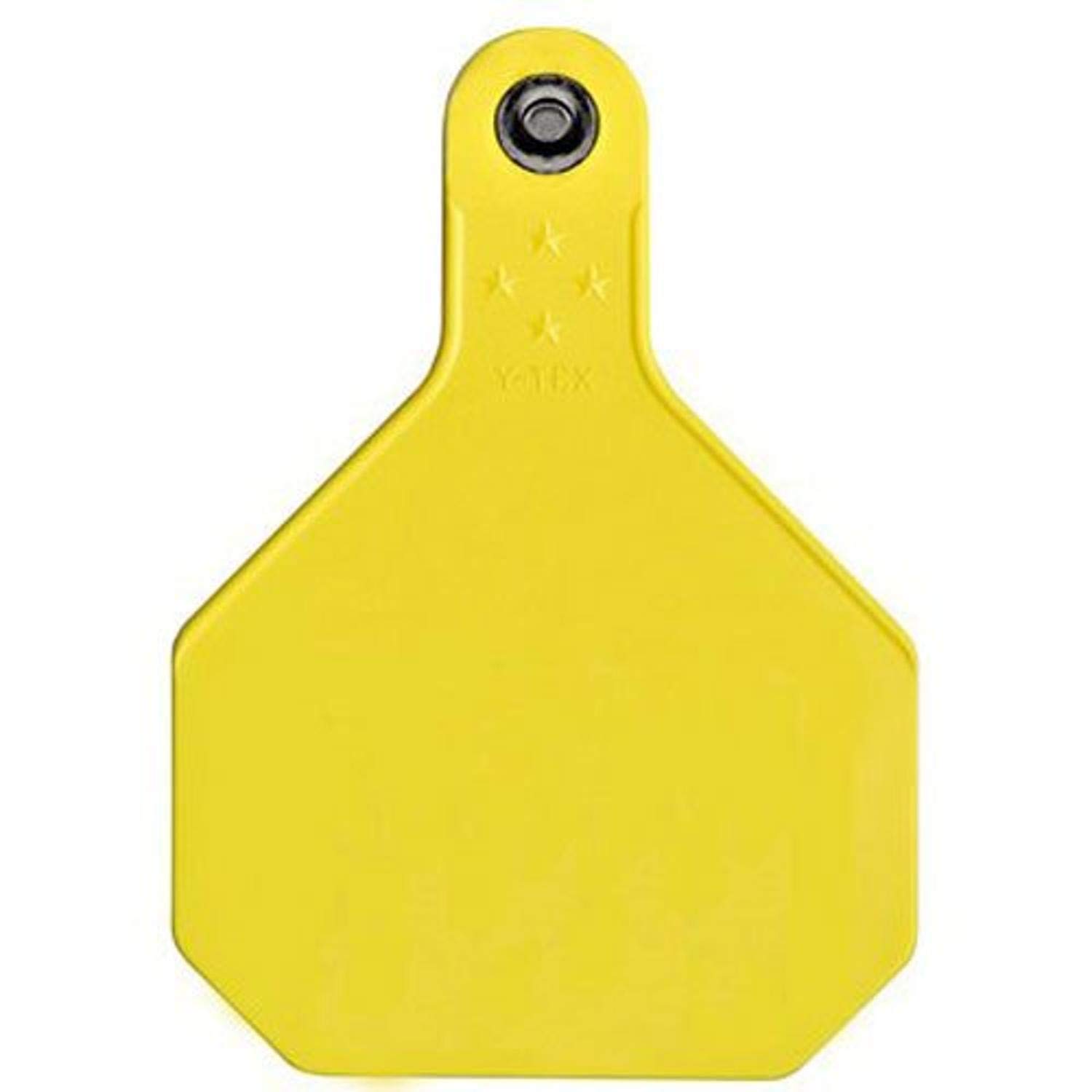 Y-TEX CORPORATION Large Yellow Blank Tag (25 Pack)