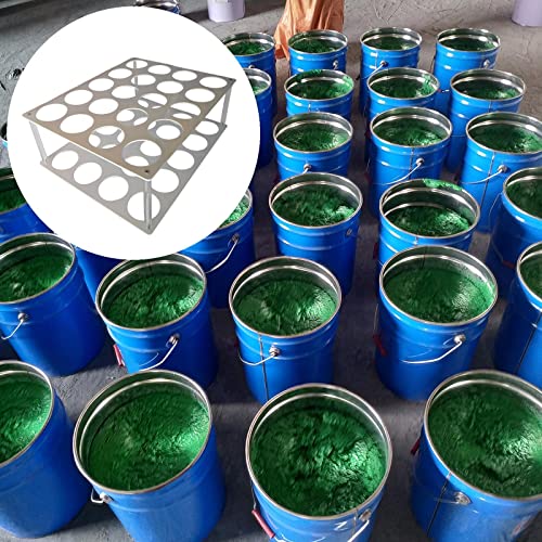 T TOOYFUL Organizadores de Rack 20 Furos DIY Grandes Furos Múltiplo de Exibição de