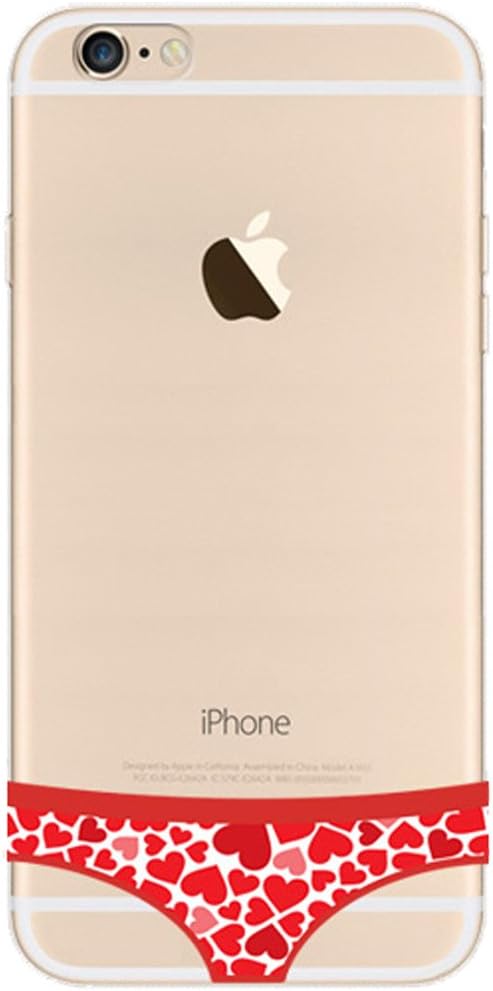 iPhone 6 plus Case, Sexy Women Briefs Underpants Pattern Creative Phone Cover Protective Skin for iPhone 6 plus 5.5inch