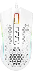Mouse Gamer Redragon Storm Elite RGB Lunar White M988W-RGB, Branco
