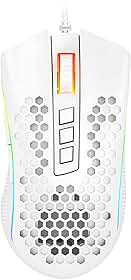 Mouse Gamer Redragon Storm Elite RGB Lunar White M988W-RGB, Branco
