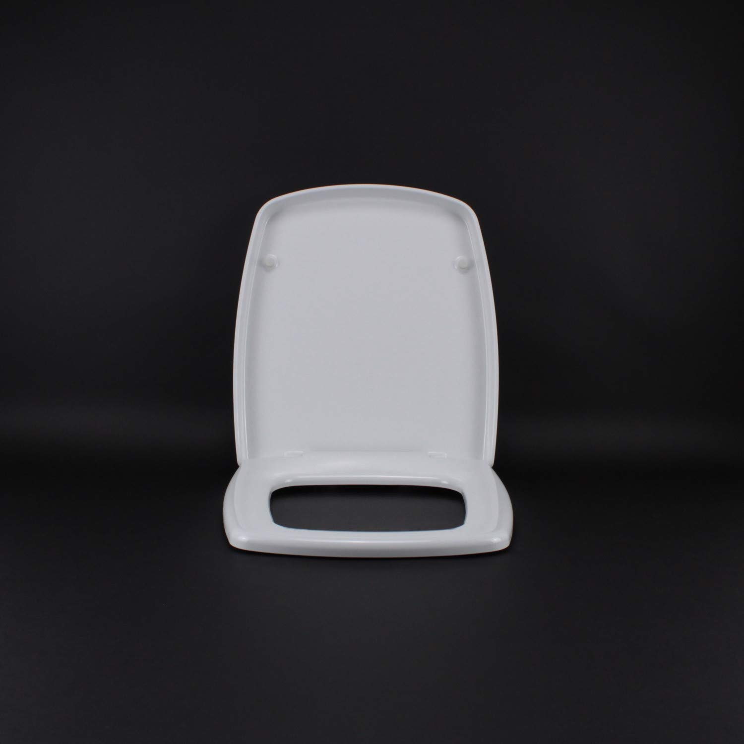 Copriwater per GALASSIA SA02 come ORIGINALE TERMOINDURENTE BIANCO cerniera inox normale