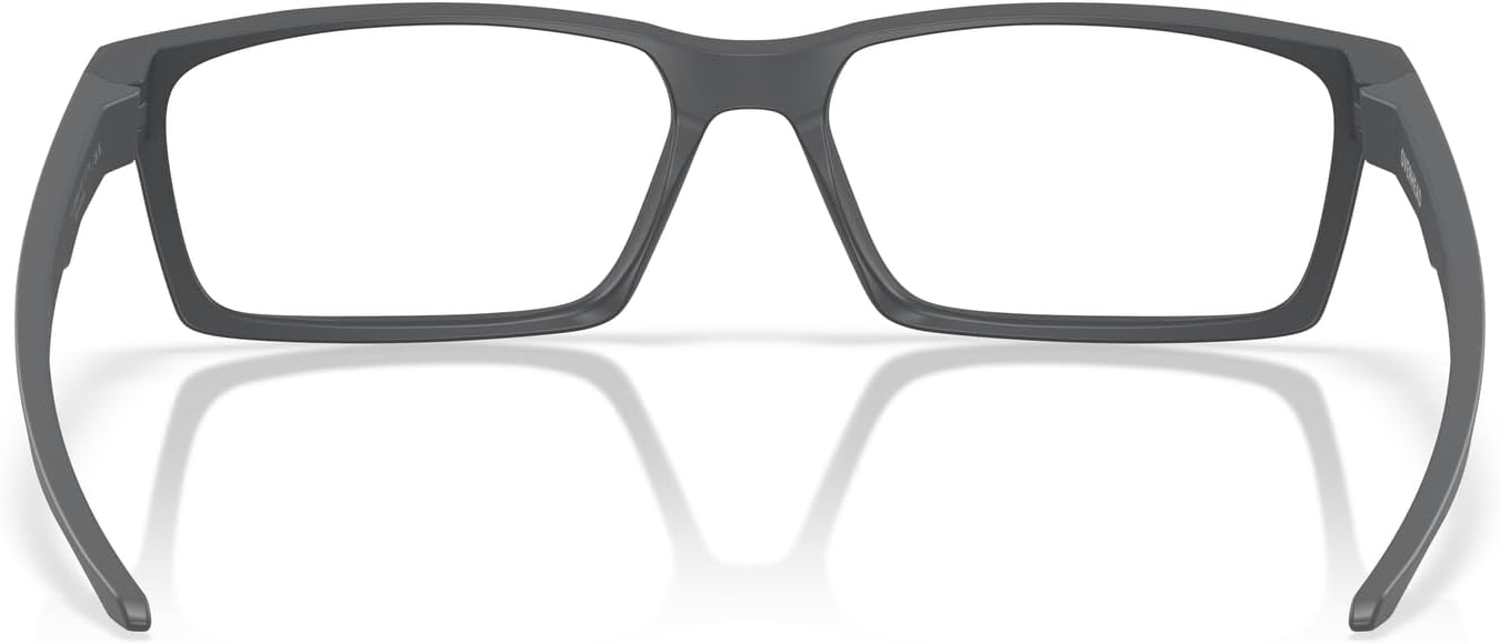 Oakley Men's OX8060 Overhead Rectangular Prescription Eyewear Frames, Matte Carbon/Demo Lens, 59 mm image 4 of 5 B0DS2ST8BP
