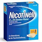 Nicotinell Nikotinpflaster 21 mg - 24 Stunden Wirkung zur Rauchentwöhnung und Linderung von Rauchverlangen - unterstützt beim Rauchen aufhören, geeignet für starke Raucher, 14 Stück