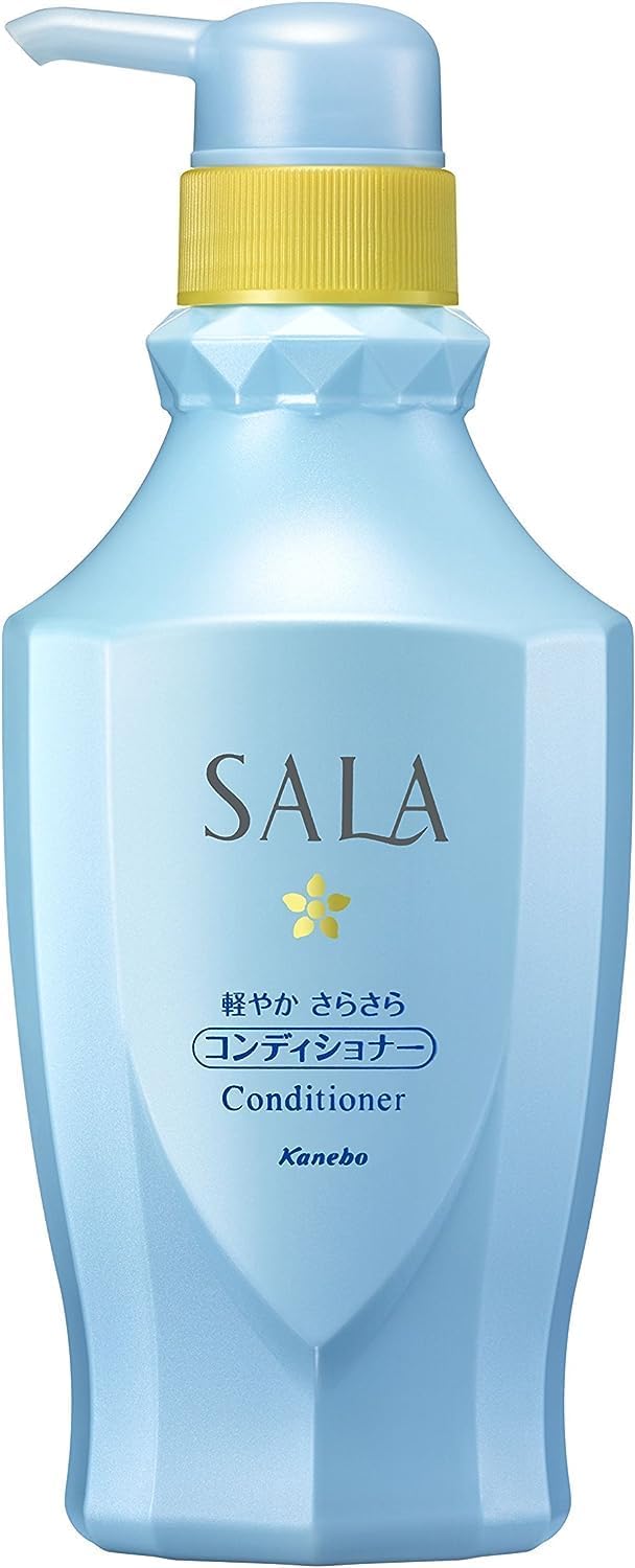 SALA Kanebo Light Silky Conditioner Pump 400 ml (Green Tea Set)