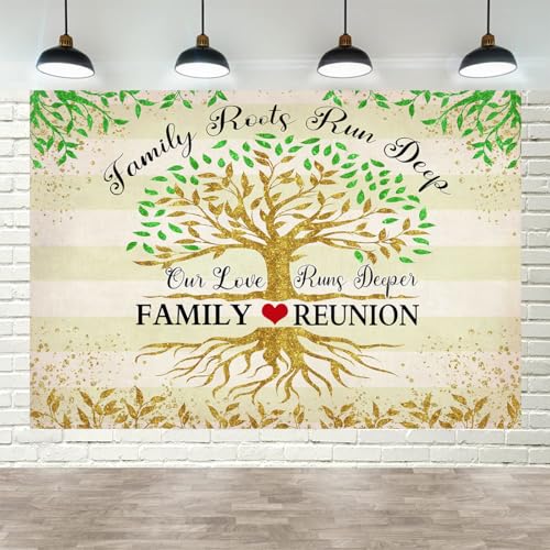 Telón Fotográfico Decoración 9x6ft Family Reunion miniatura 3