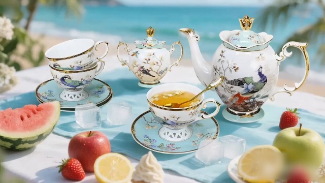 Amazon.com: ACMLIFE 3-Tier Afternoon Tea Stand Porcelain Serving