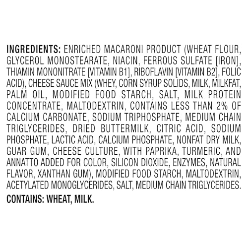 Image of Kraft Mac & Cheese, 1 Big Bowl, for Easy Dinner or Dinner Sides, Original Flavor, No Artificial Flavors, Preservatives or Dyes, 3.5 oz (Pack of 6)