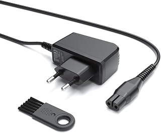 Superer Cable de Carga 4.3V Compatible con Philips Afeitadora A00390, QP2520 QP2620 QP2510, MG3740 MG3730 MG3720 MG5740 MG5730 MG5720, S1121, BT3206 BT3208 BT405 Afeitadoras Cable Alimentación