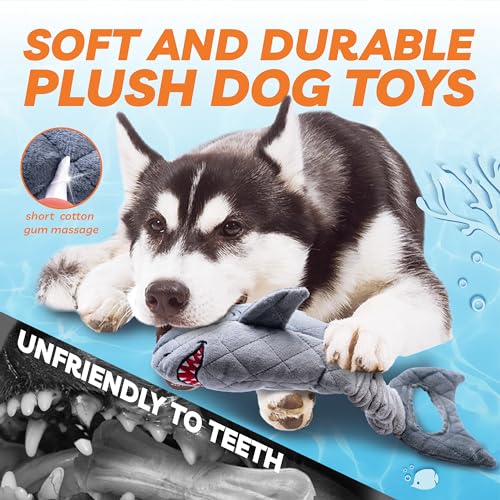 Image of Vitscan Dog Toys for Small Dogs, Squeaky Dog Toys for Aggressive Chewers