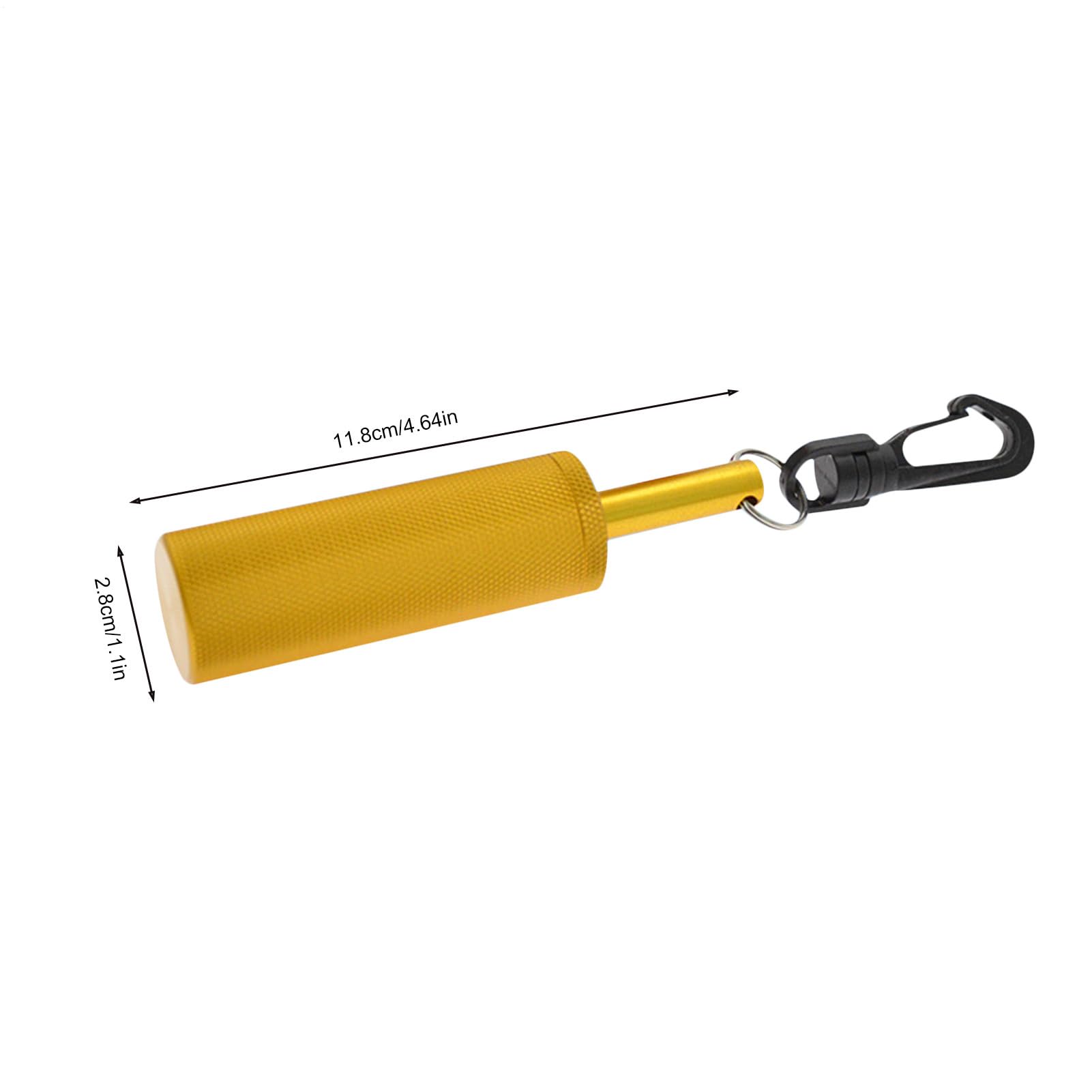Generisch Shaker Shaker Shaker Sub Bacchetta Sub Shaker In Lega di Alluminio Con Clip Immersione Serbatoio Sonaglio Stick