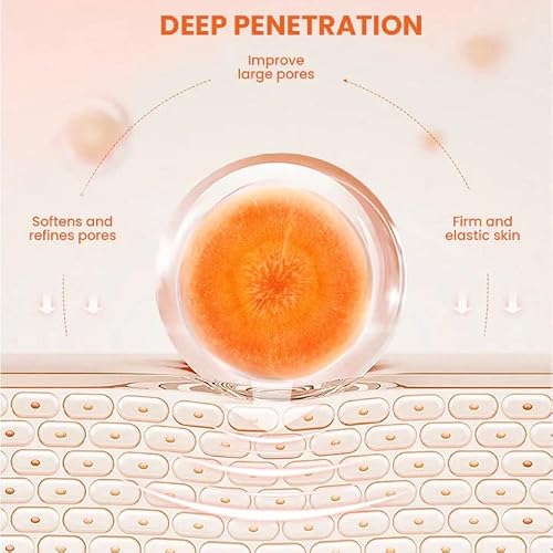 Fahxnvb Carrot Pore Purifying Bubble Mask, Carrot Bubble Mask Deep Cleansing Shrink Pores, Carrot Foam Smear Facial Mask Remover Blackheads & Acne #TOP3