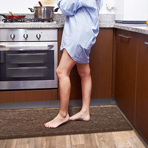 Alfombra de cocina KMAT acolchada, confort ergonómico e impermeable para el hogar 8